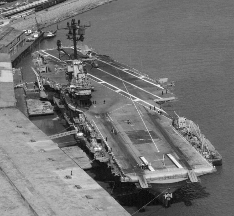 cvs-11 uss intrepid new orleans 1970