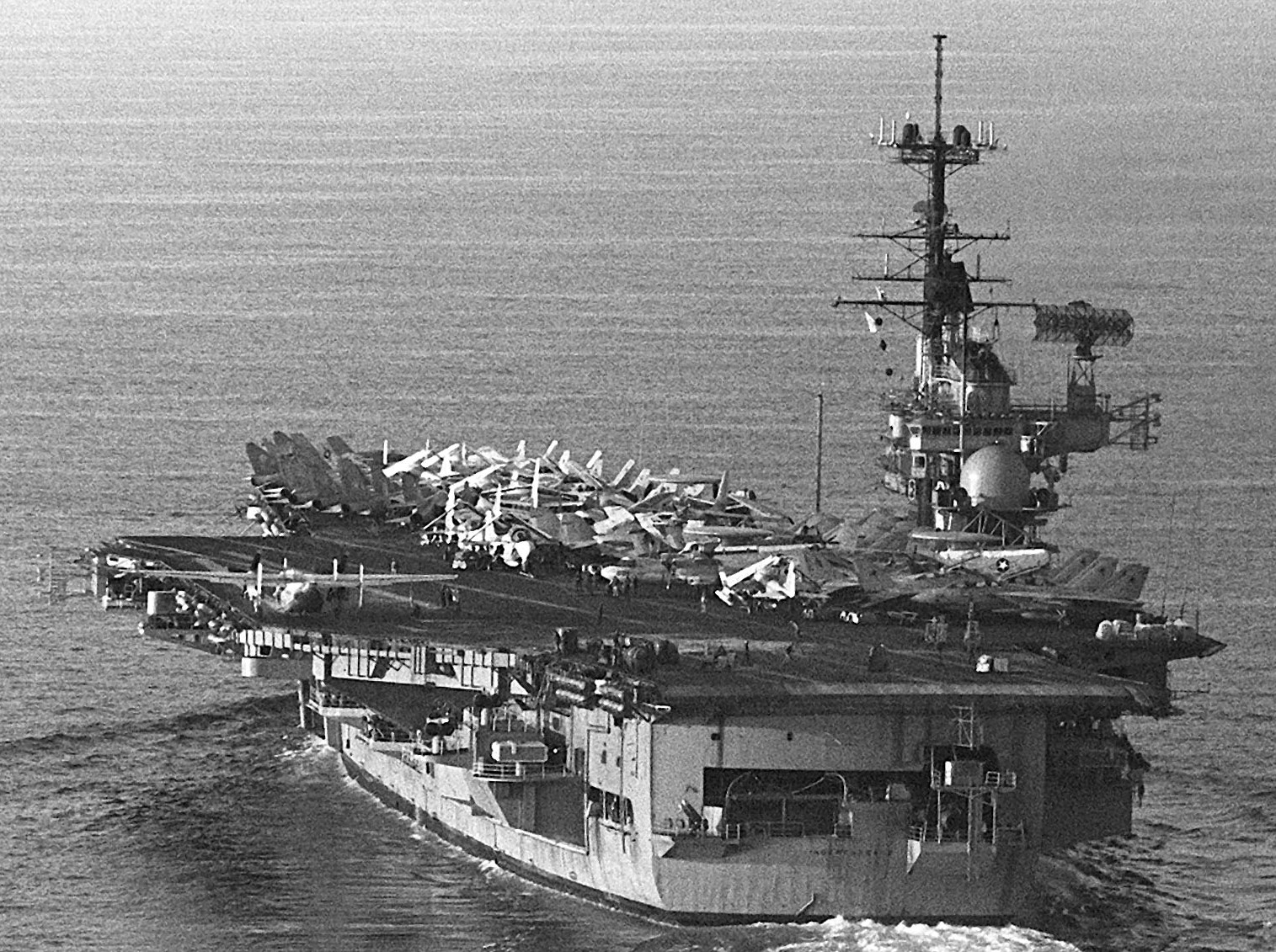 uss independence cv-62 forrestal class aircraft carrier air wing cvw-6 54
