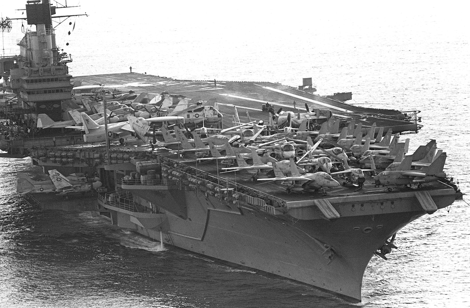 uss independence cv-62 forrestal class aircraft carrier air wing cvw-6 lebanon 1983 56