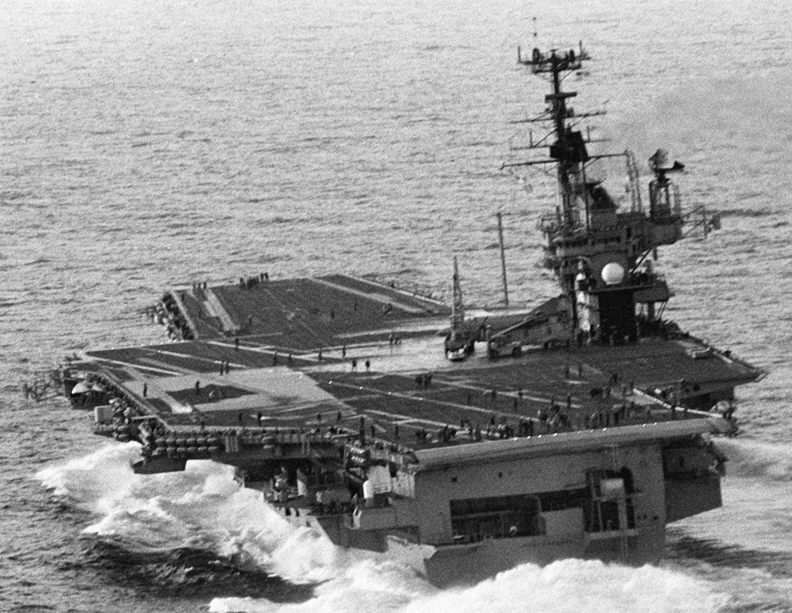 uss independence cv-62 forrestal class aircraft carrier trials slep 66