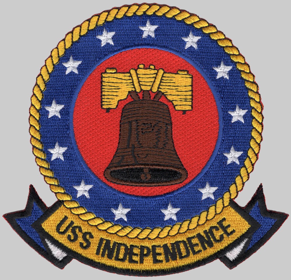 uss independence cv-62 insignia crest patch forrestal class aircraft carrier us navy 02x