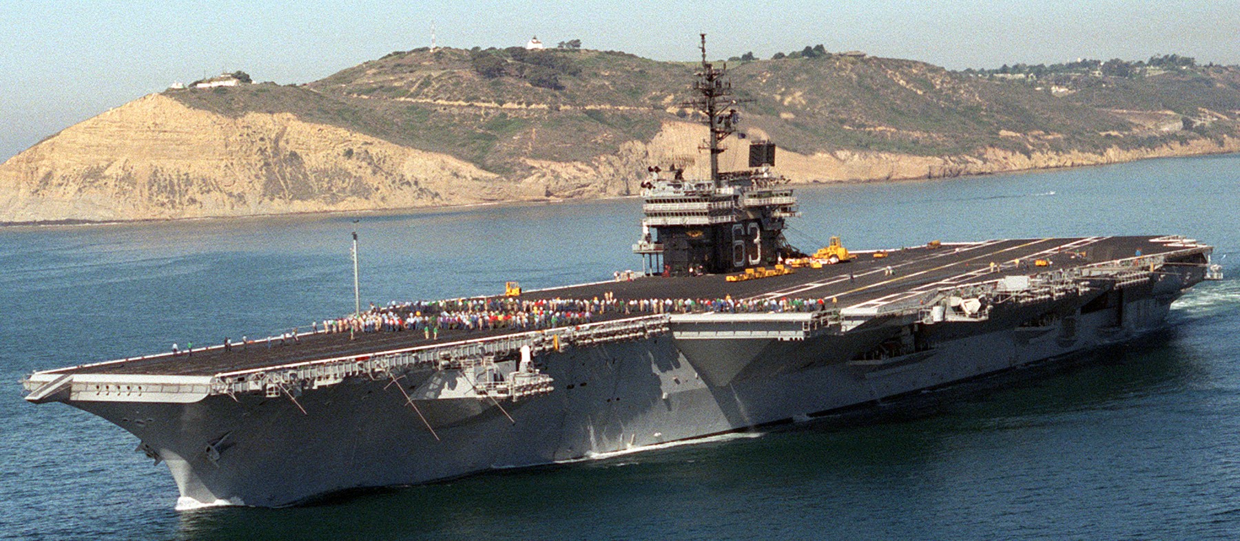 cv-63 uss kitty hawk aircraft carrier point loma san diego 448