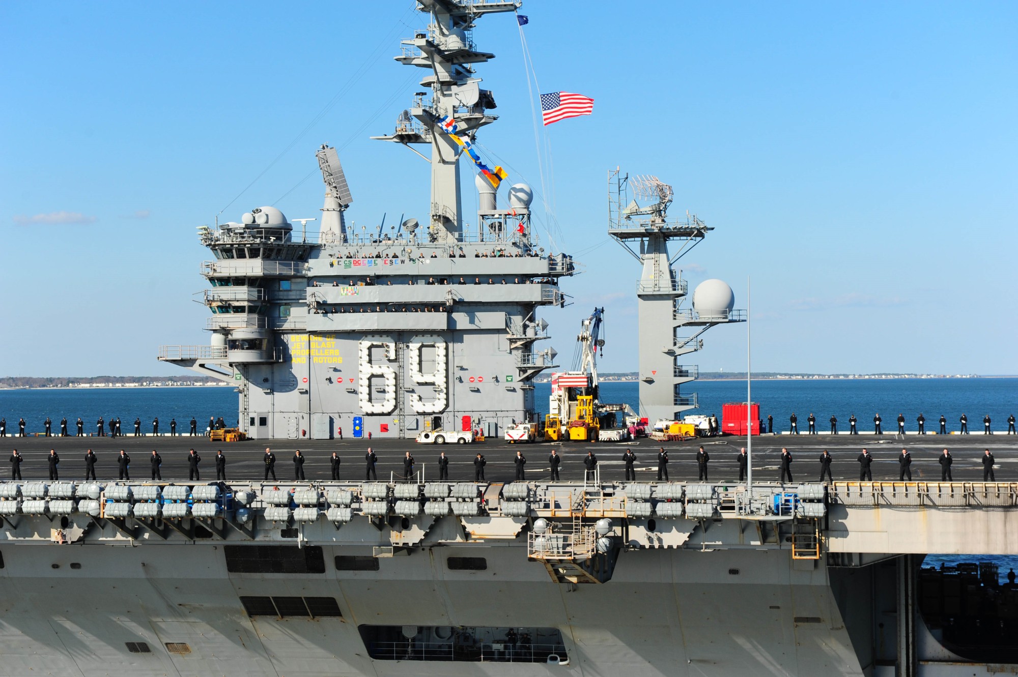 uss dwight d. eisenhower cvn-69 aircraft carrier us navy 2012 107 norfolk virginia