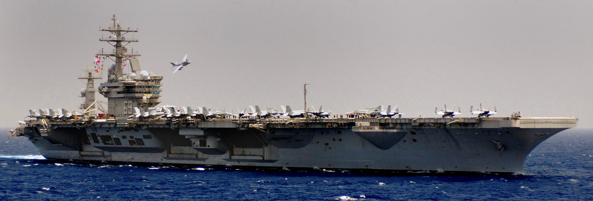 uss dwight d. eisenhower cvn-69 aircraft carrier air wing cvw-7 2010 163