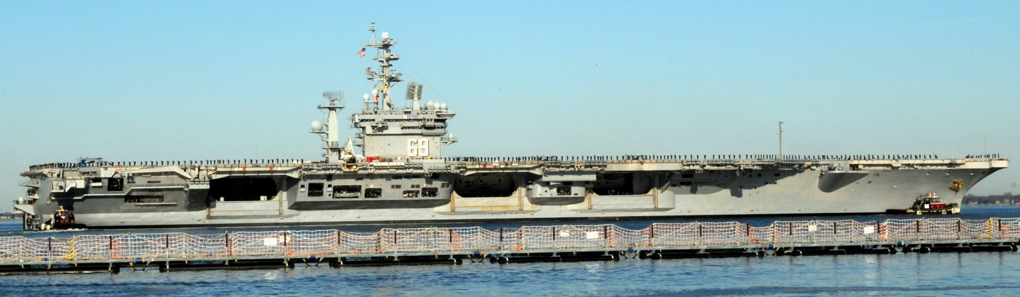 cvn-69 uss dwight d. eisenhower aircraft carrier us navy 394