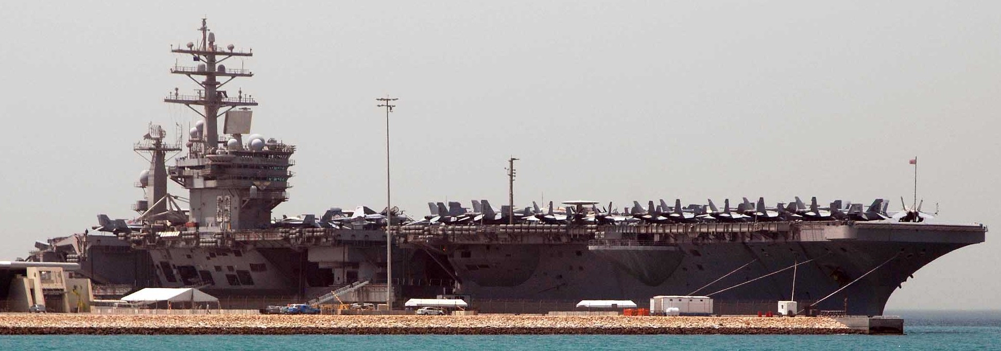 cvn-69 uss dwight d. eisenhower aircraft carrier air wing cvw-7 us navy manama bahrain 397
