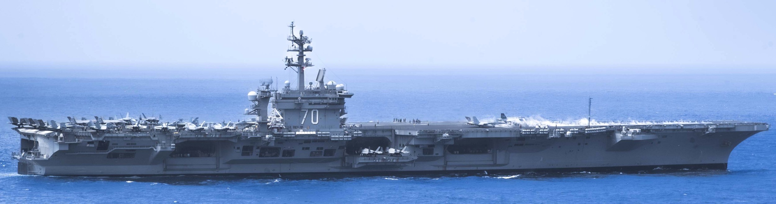 cvn-70 uss carl vinson nimitz class aircraft carrier air wing cvw-2 august 2024 398