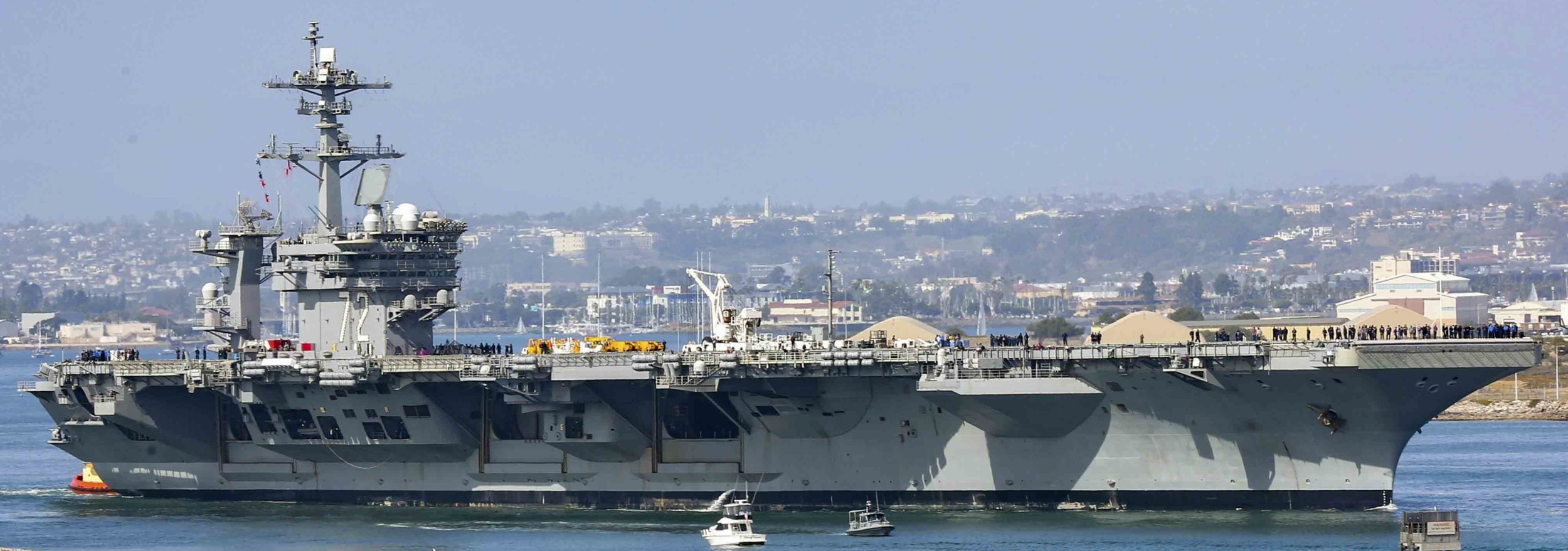 cvn-72 uss abraham lincoln nimitz class aircraft carrier air wing cvw-9 us navy 43 departing nas north island california