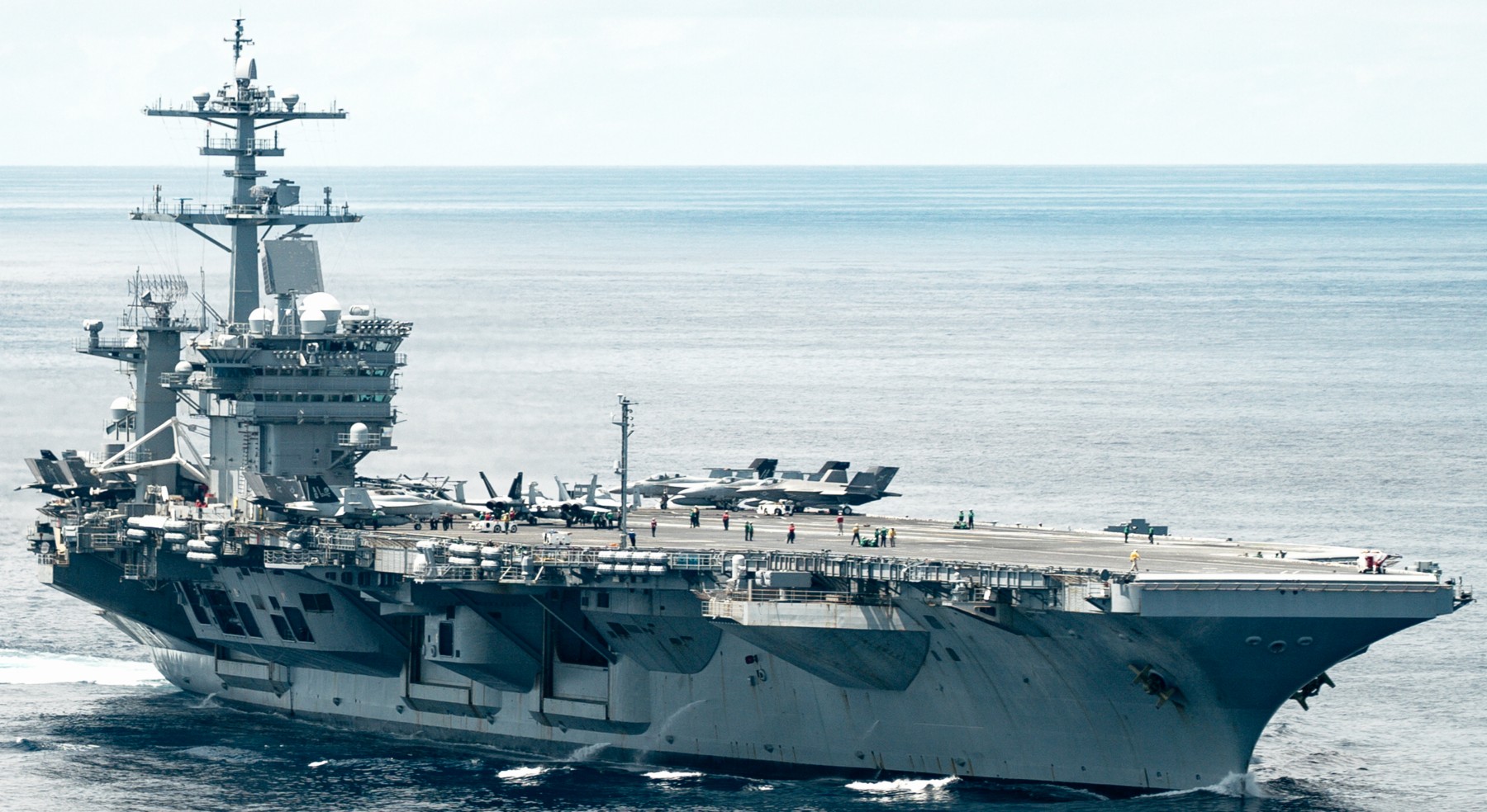 cvn-73 uss george washington nimitz class aircraft carrier southern seas 2024 colombia 156