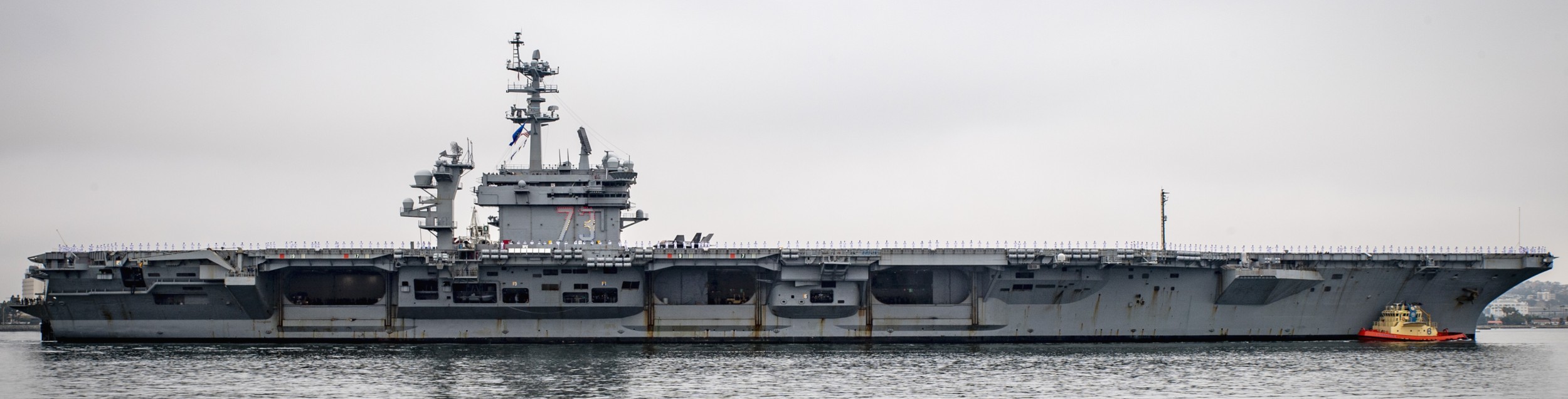 cvn-73 uss george washington nimitz class aircraft carrier nas north island san diego california 2024 157