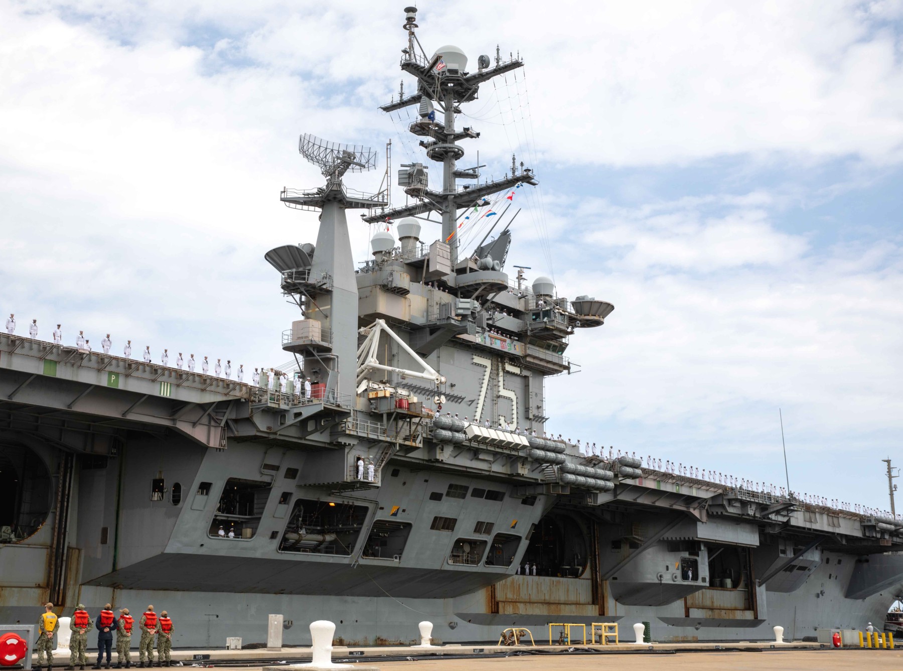 cvn-75 uss harry s. truman departing naval station norfolk 2024 137