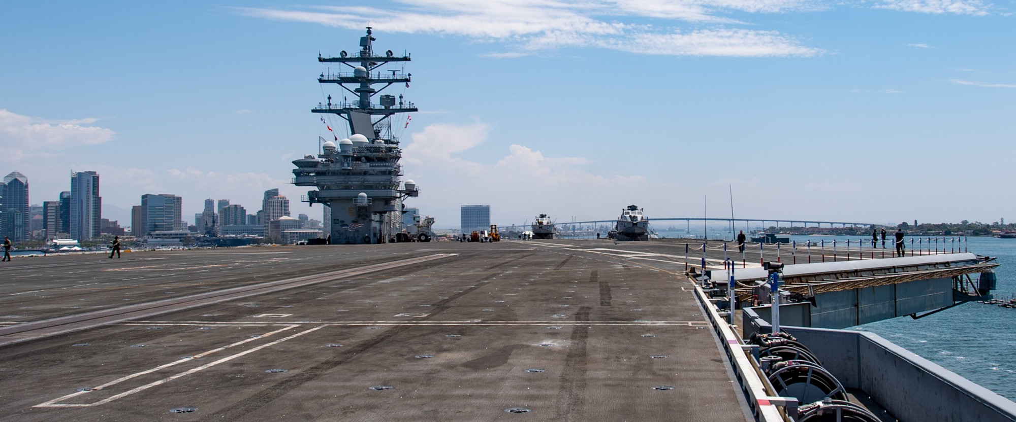 cvn-76 uss ronald reagan aircraft carrier us navy departing san diego california august 2024 236