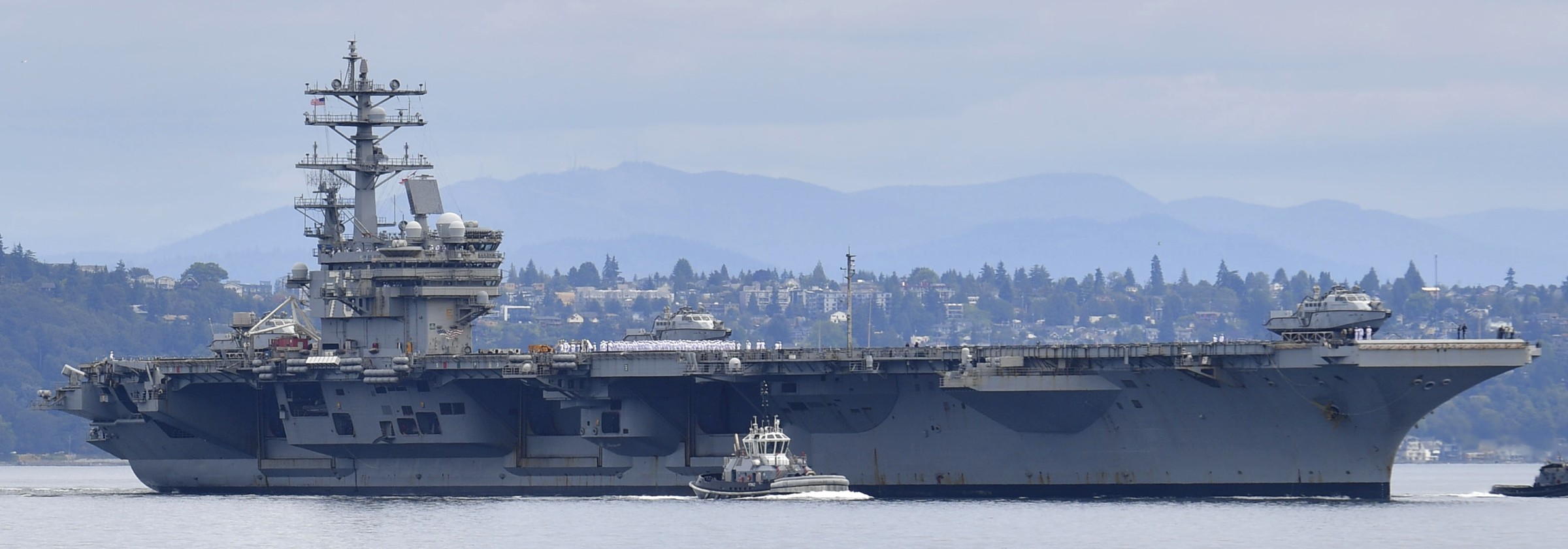 cvn-76 uss ronald reagan aircraft carrier naval base kitsap bremerton washington 2024 237