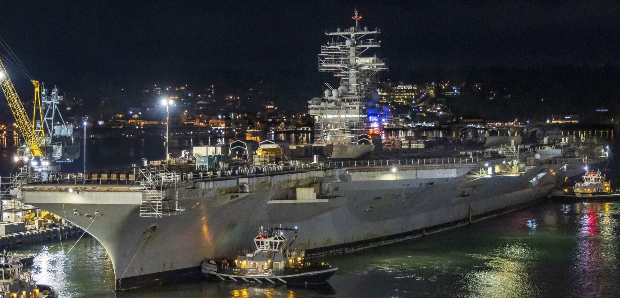 uss ronald reagan cvn 76 puget sound naval shipyard & intermediate maintenance facility psns&imf bremerton washington docking planned incremental availability 2025 243