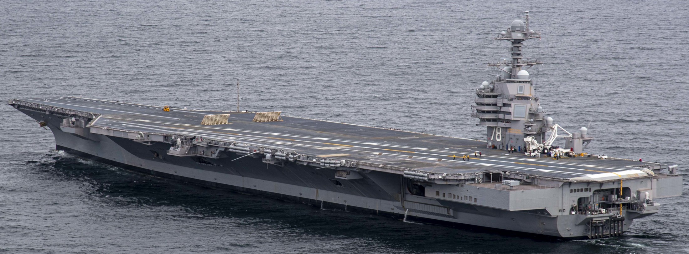 cvn-78 uss gerald r. ford class aircraft carrier us navy 09