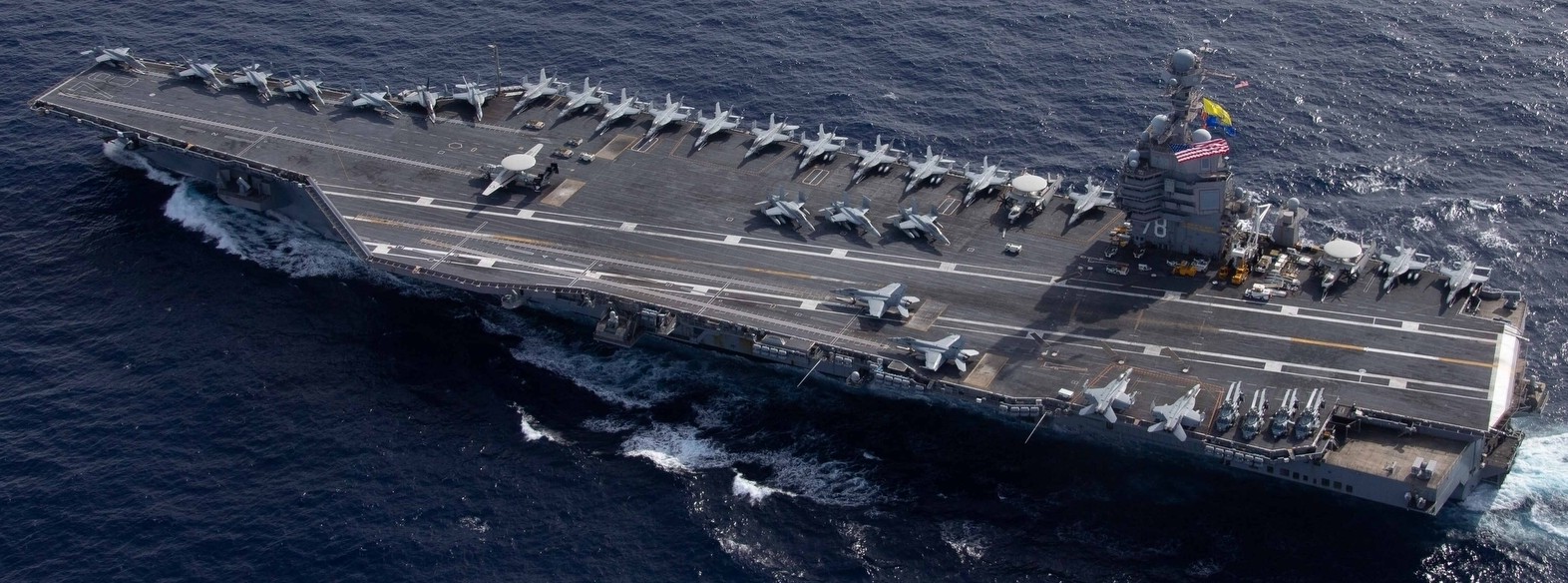 cvn-78 uss gerald r. ford aircraft carrier air wing cvw-8 us navy exercise silent wolverine 2022 atlantic 71