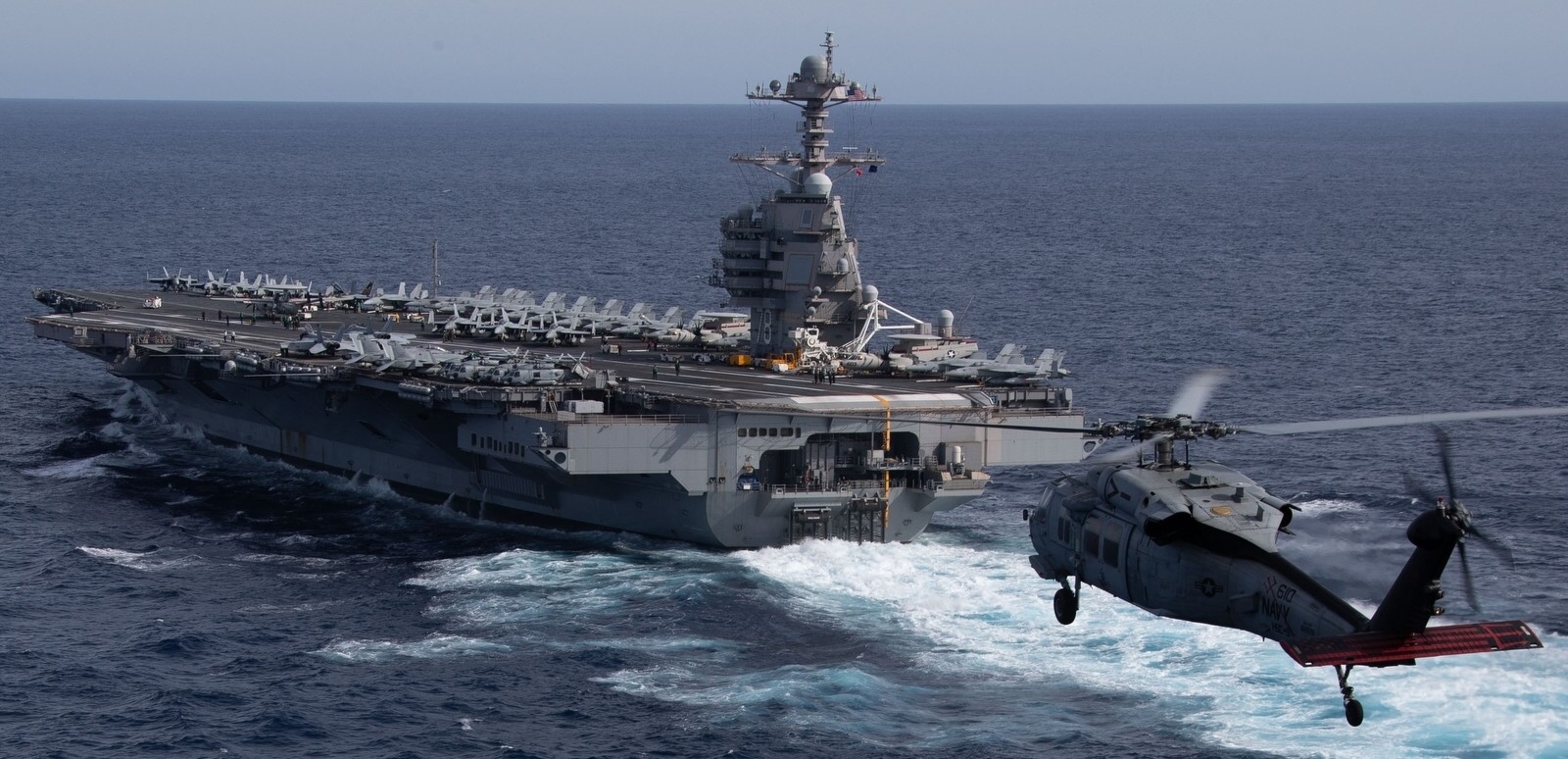 cvn-78 uss gerald r. ford aircraft carrier air wing cvw-8 us navy exercise silent wolverine 2022 atlantic 73