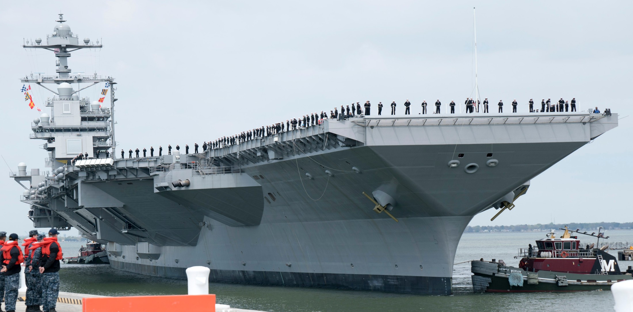 cvn-78 uss gerald r. ford aircraft carrier norfolk virginia 2017 48