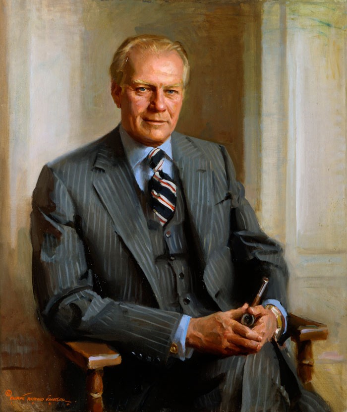 gerald r. ford painting 11