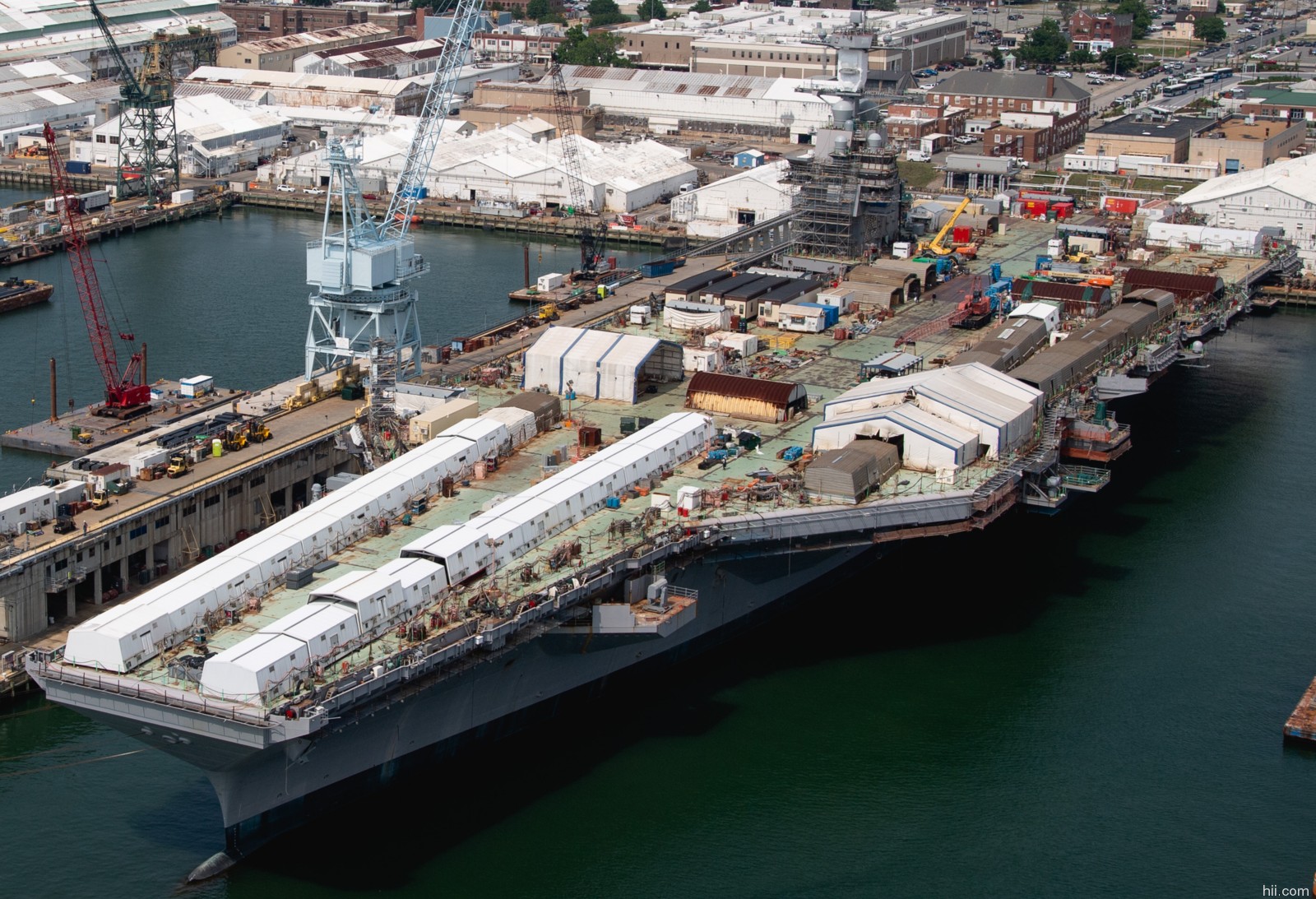 cvn-79 uss pcu john f. kennedy aircraft carrier hii newport news shipbuilding virginia 32