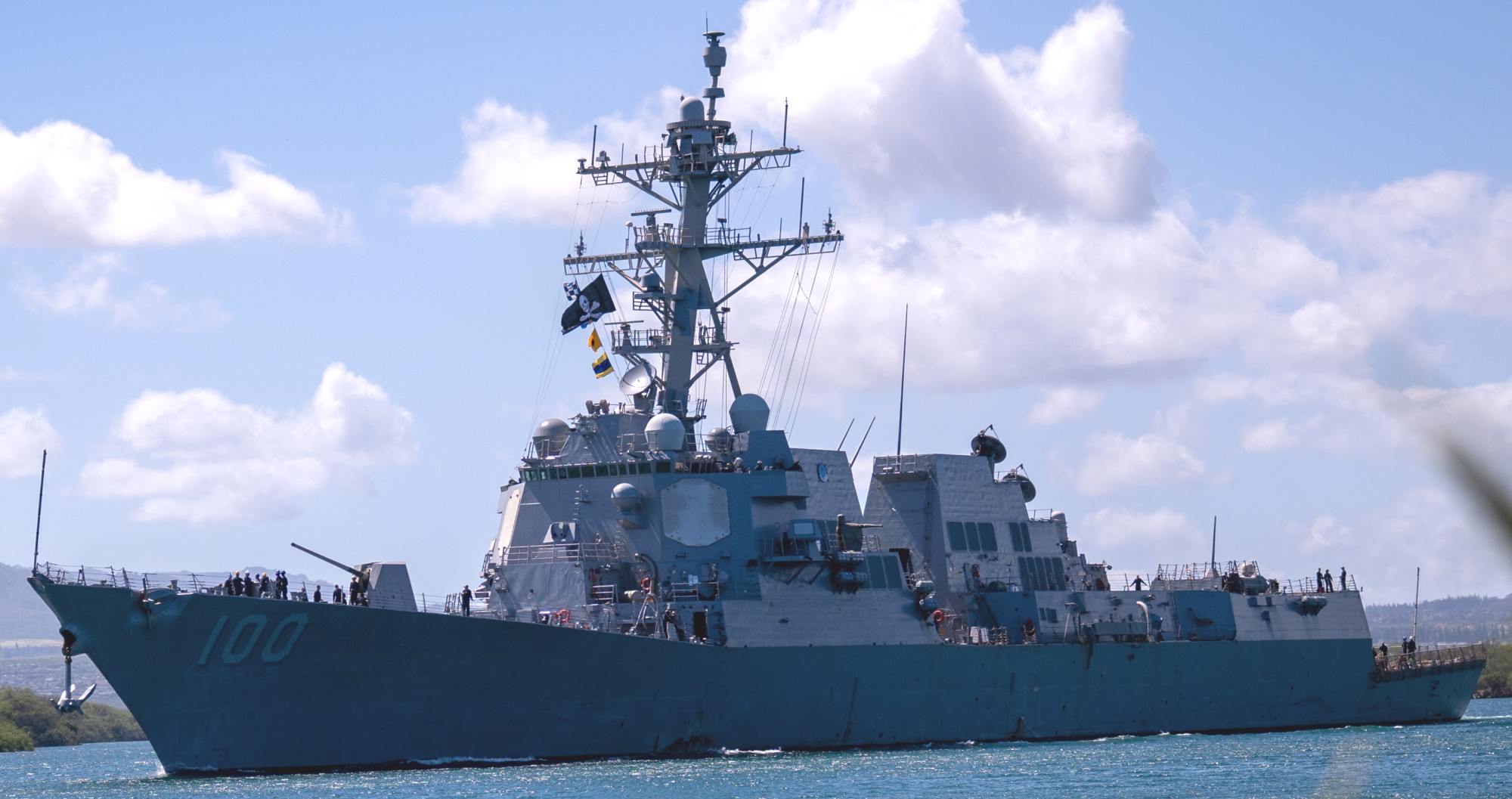 ddg-100 uss kidd arleigh burke class guided missile destroyer exercise rimpac 2024 pearl harbor hawaii 71