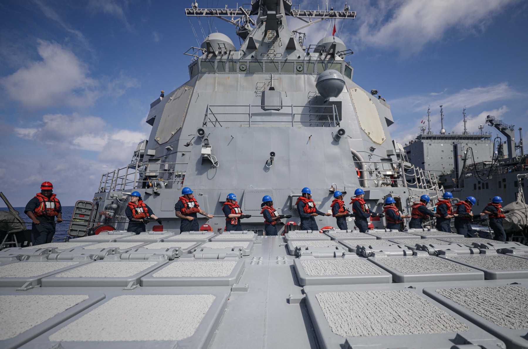 ddg-105 uss dewey arleigh burke class guided missile destroyer south china sea 137