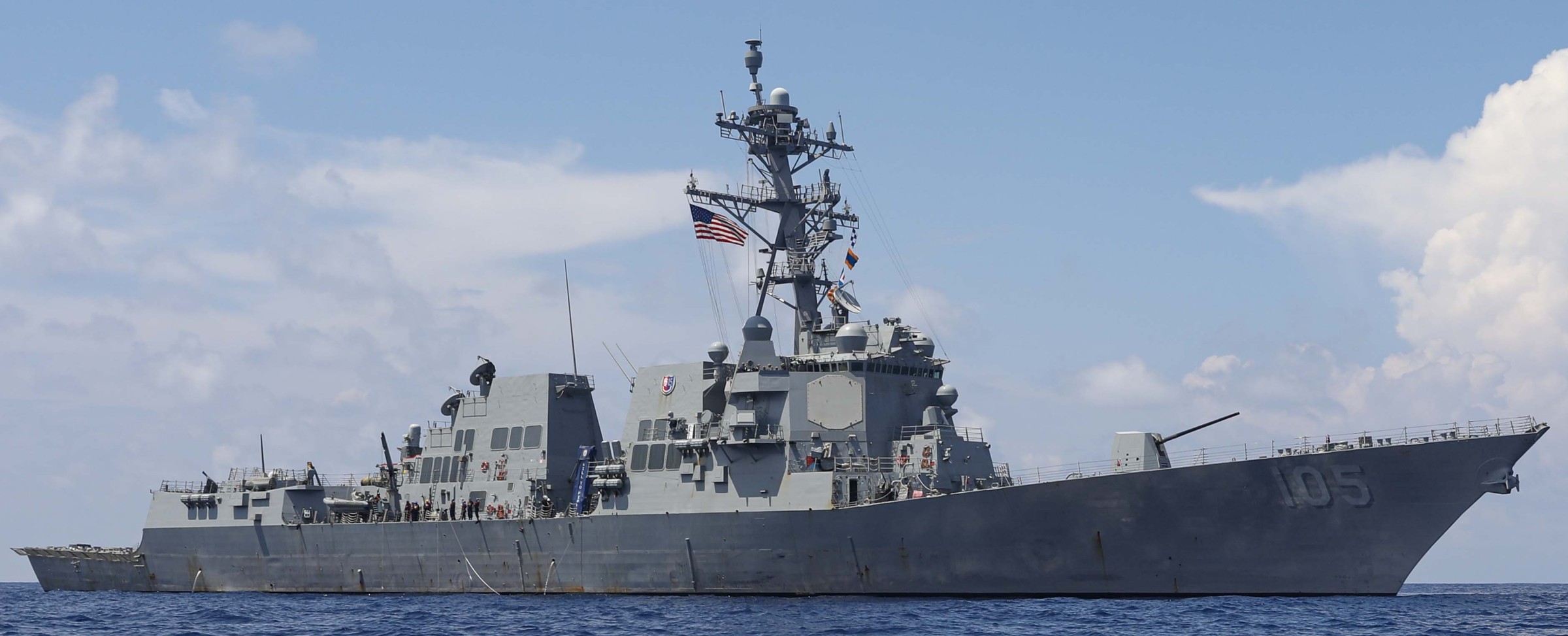 ddg-105 uss dewey arleigh burke class guided missile destroyer 139