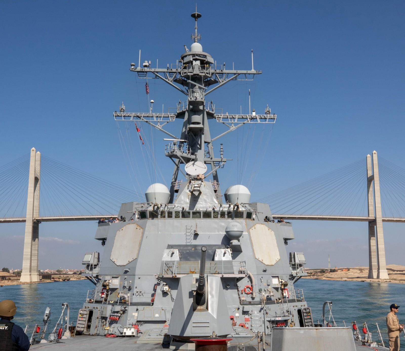 ddg-107 uss gravely arleigh burke class guided missile destroyer suez canal 2023 68