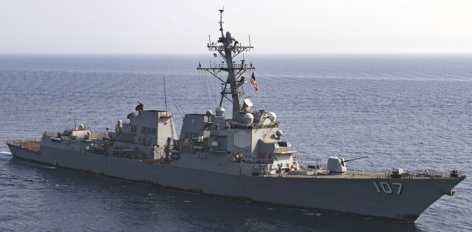 ddg-107 uss gravely arleigh burke class guided missile destroyer red sea 2024 73