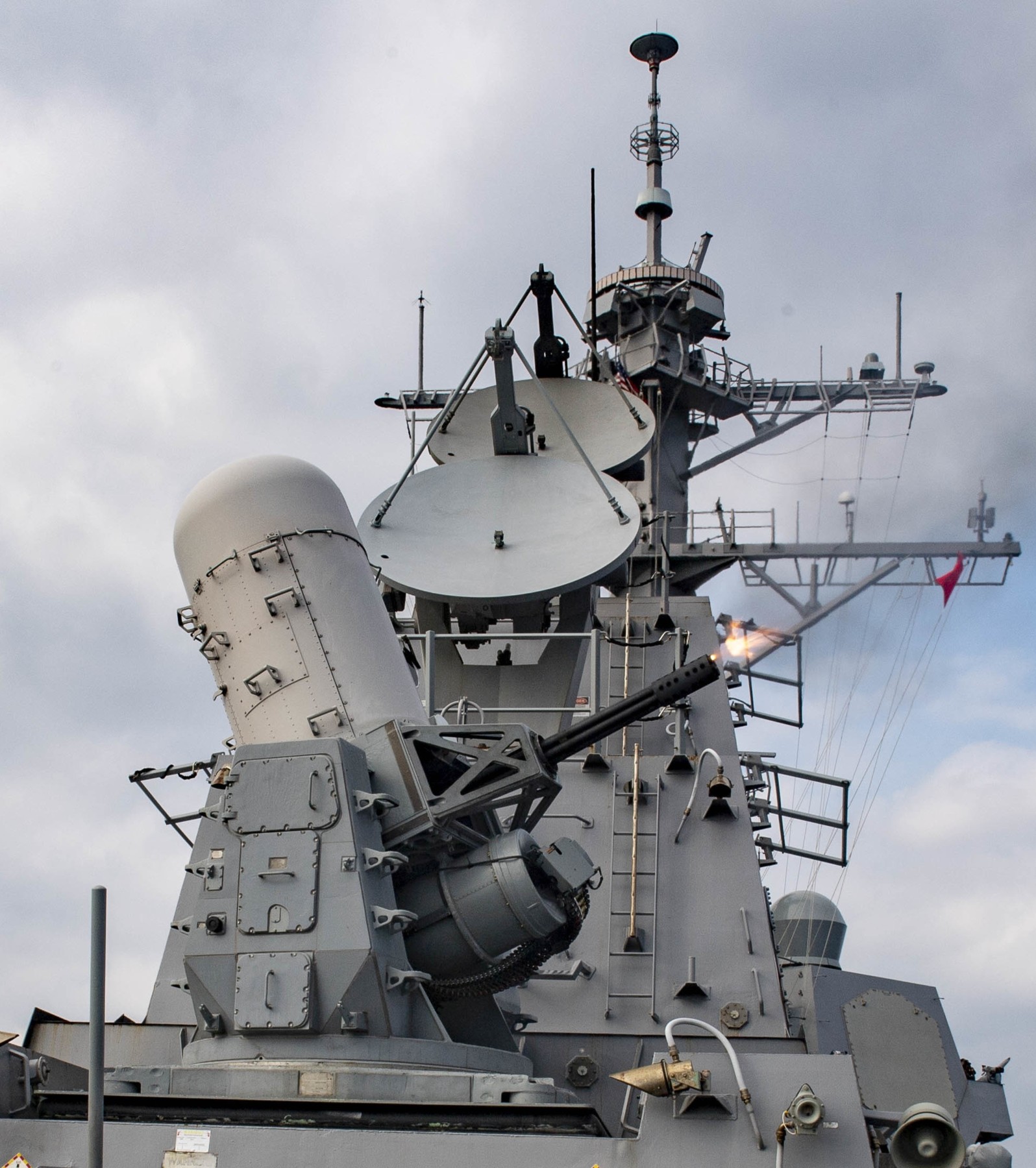 ddg-108 uss wayne e. meyer arleigh burke class guided missile destroyer aegis us navy mk.15 phalanx ciws 60