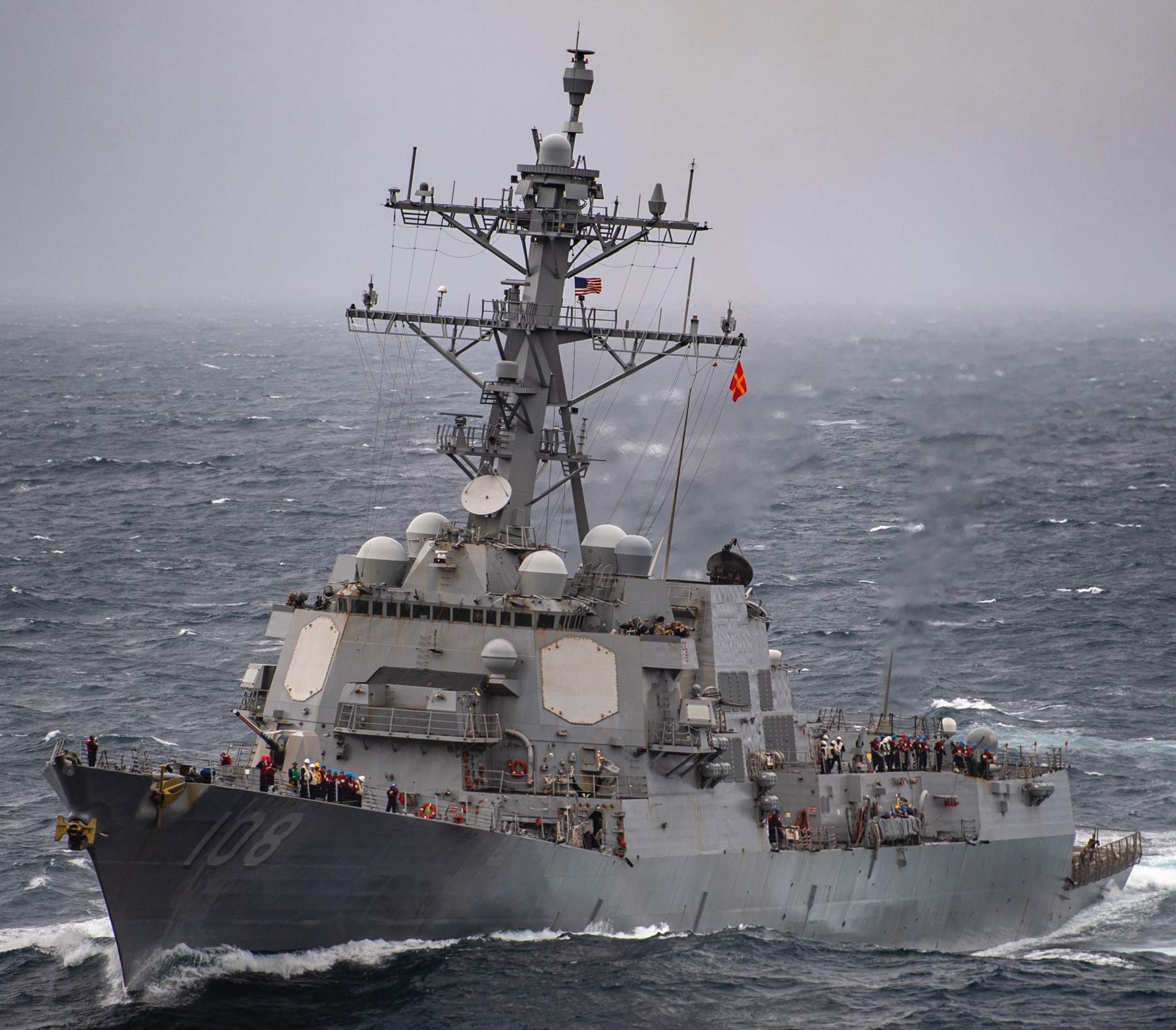 ddg-108 uss wayne e. meyer arleigh burke class guided missile destroyer aegis us navy south china sea 74