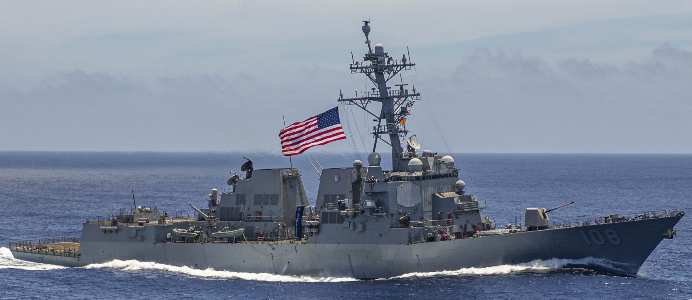 ddg-108 uss wayne e. meyer arleigh burke class guided missile destroyer 83