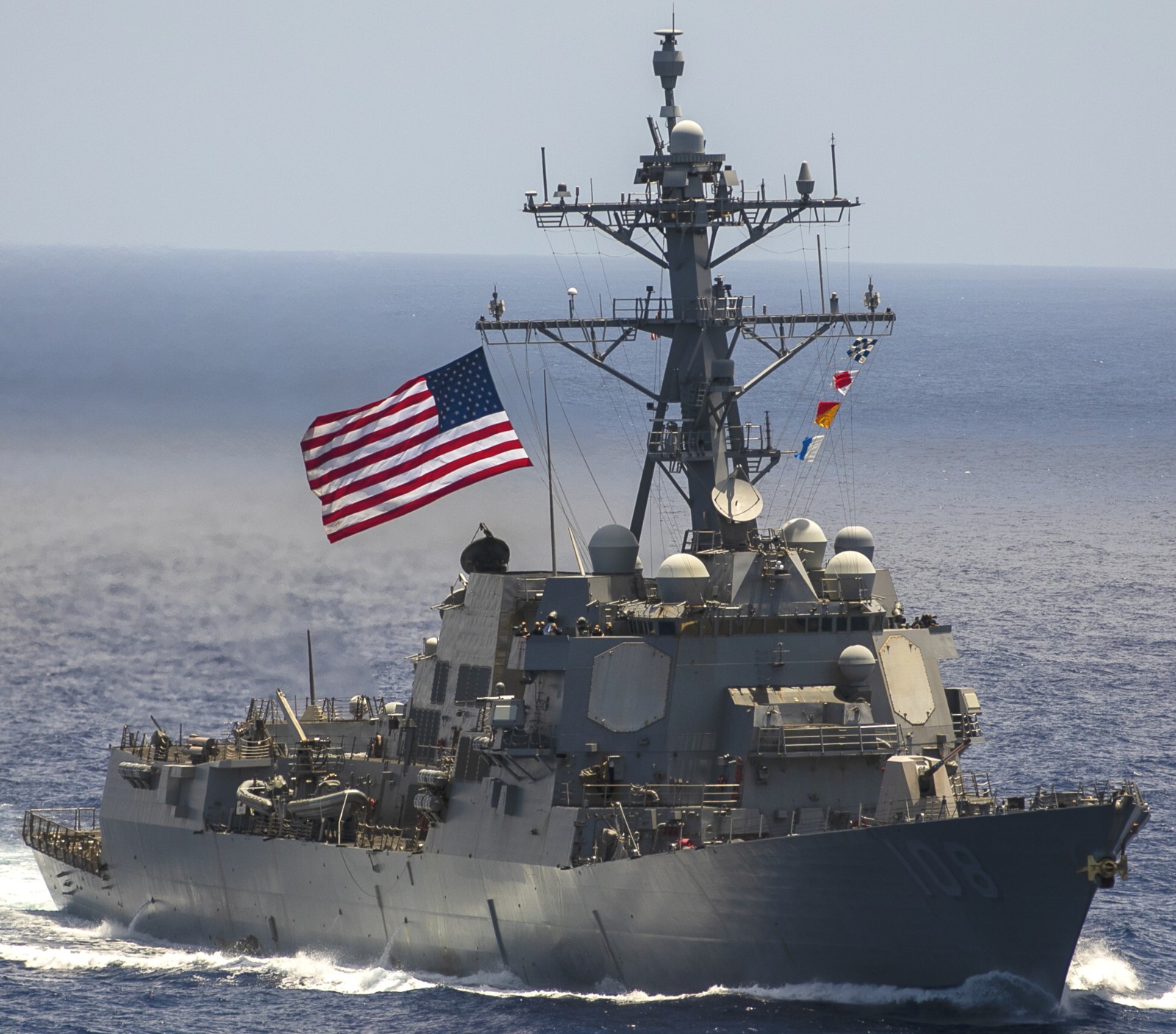 ddg-108 uss wayne e. meyer arleigh burke class guided missile destroyer 84