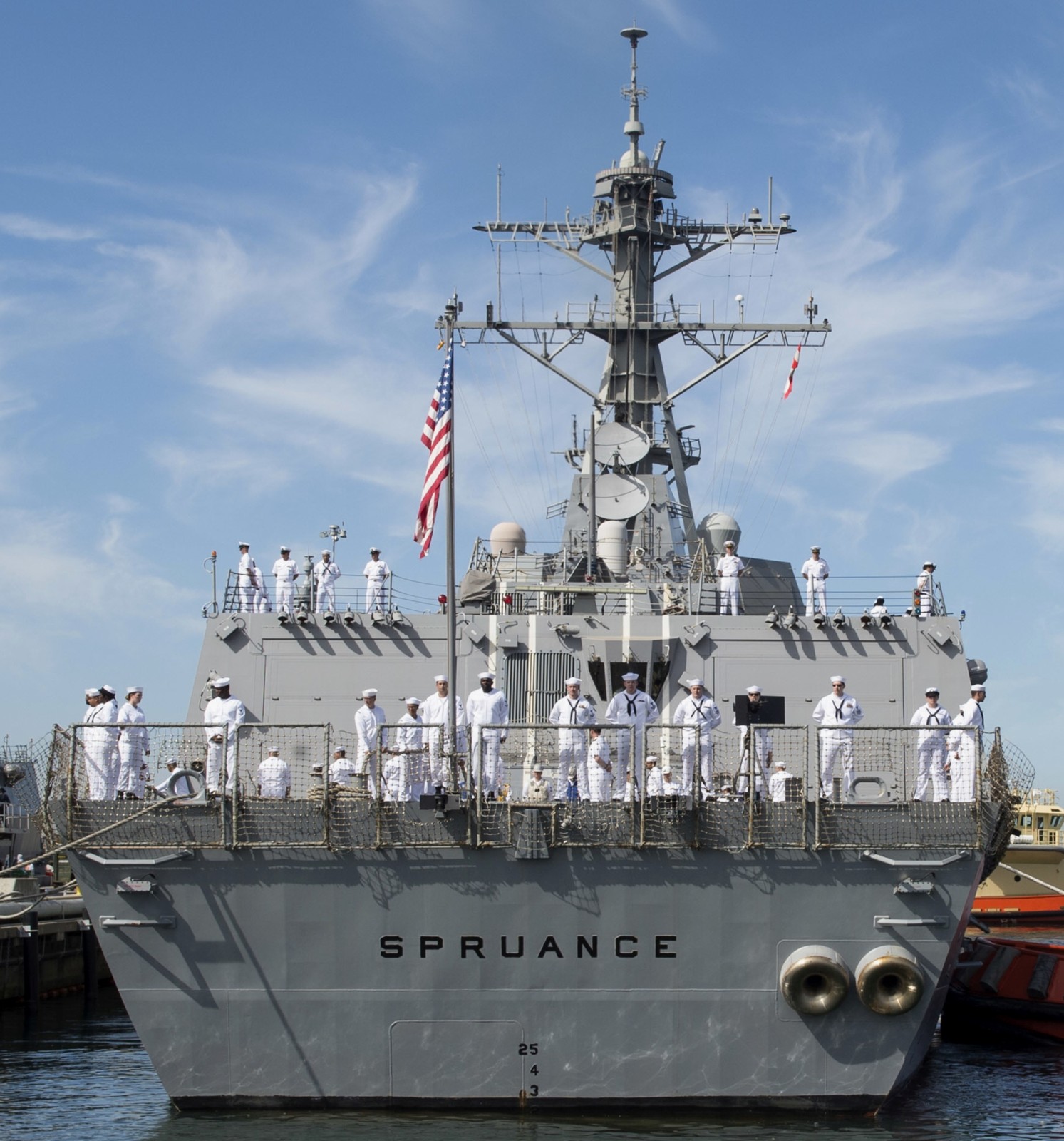 ddg-111 uss spruance arleigh burke class guided missile destroyer aegis us navy 16