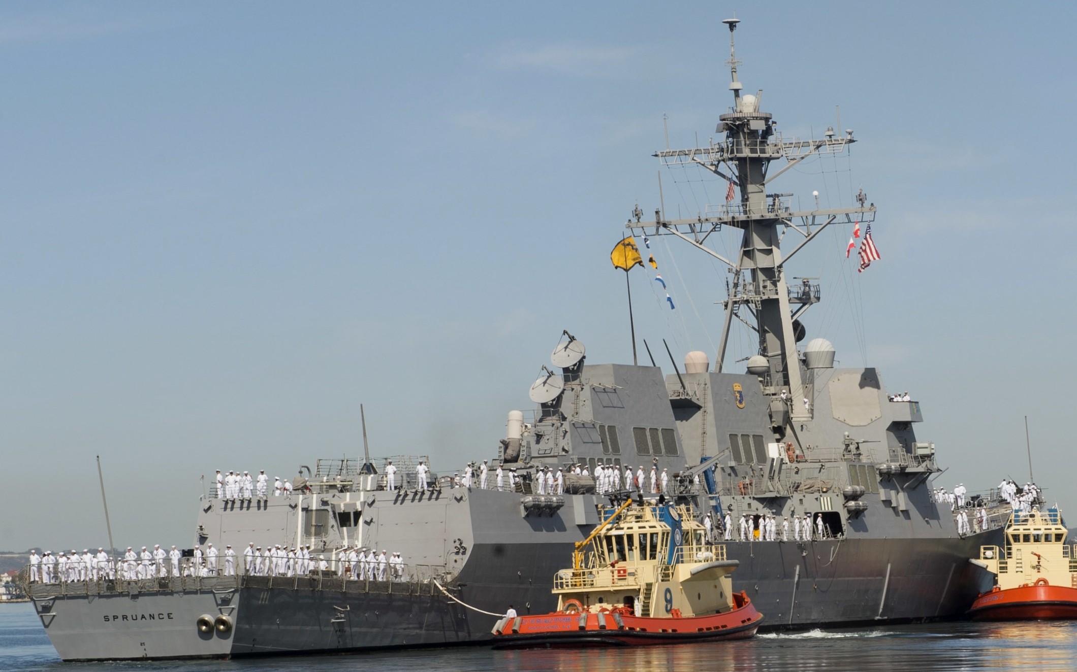 ddg-111 uss spruance arleigh burke class guided missile destroyer aegis us navy pacific surface action group pac sag 19