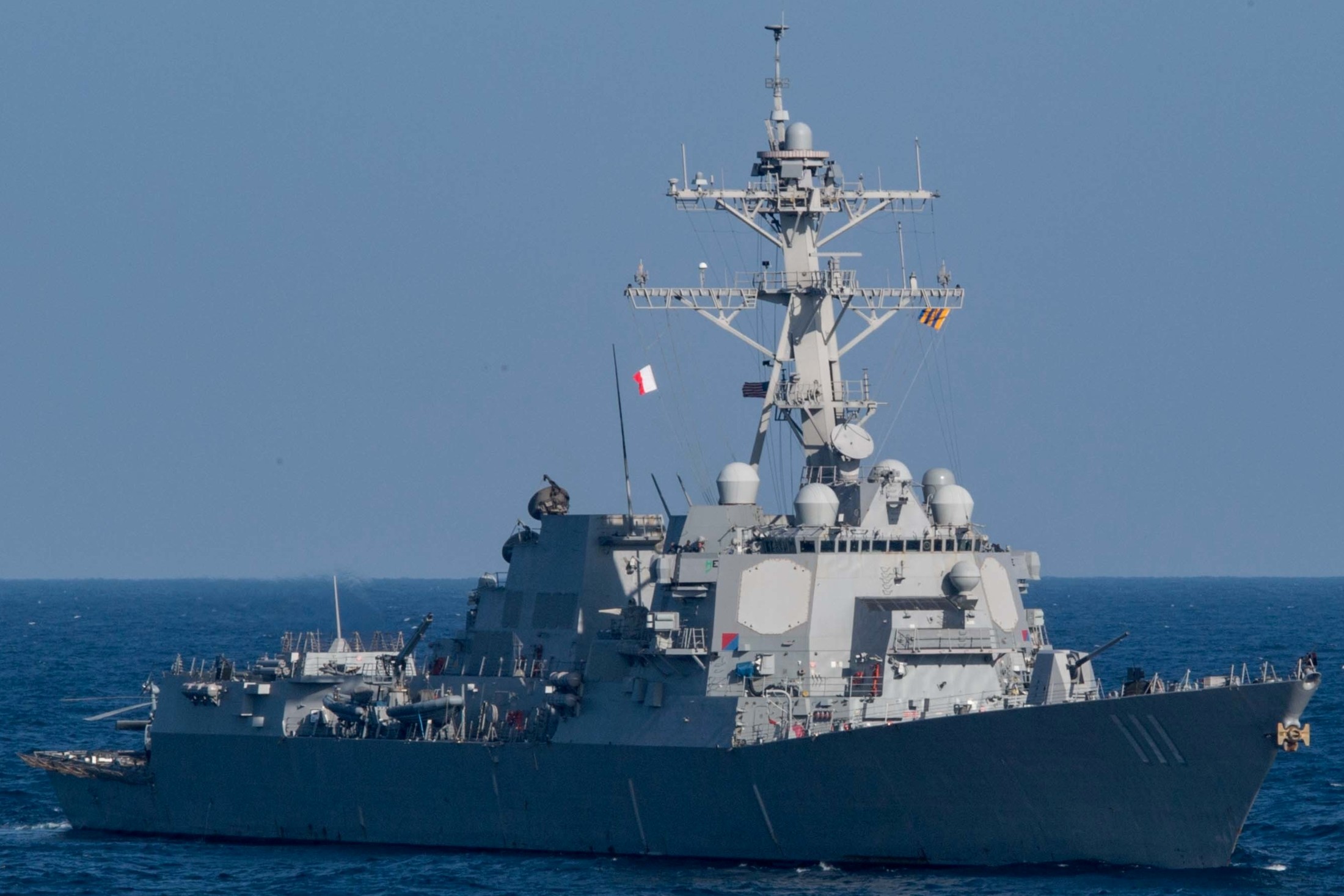 ddg-111 uss spruance arleigh burke class guided missile destroyer aegis us navy arabian sea 45