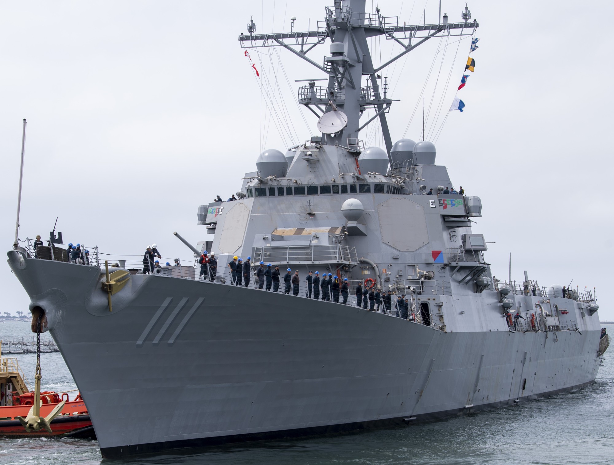 ddg-111 uss spruance arleigh burke class guided missile destroyer naval base san diego 78