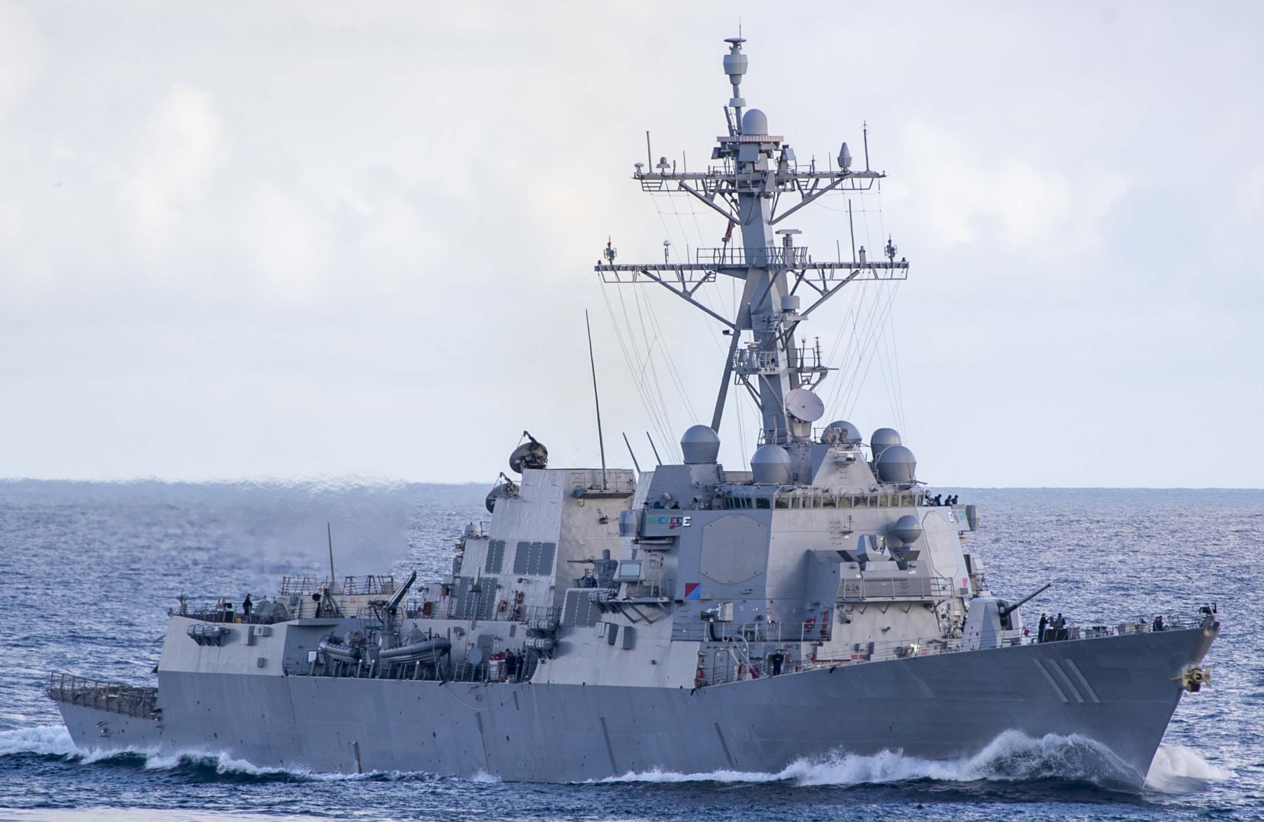 ddg-111 uss spruance arleigh burke class guided missile destroyer 80