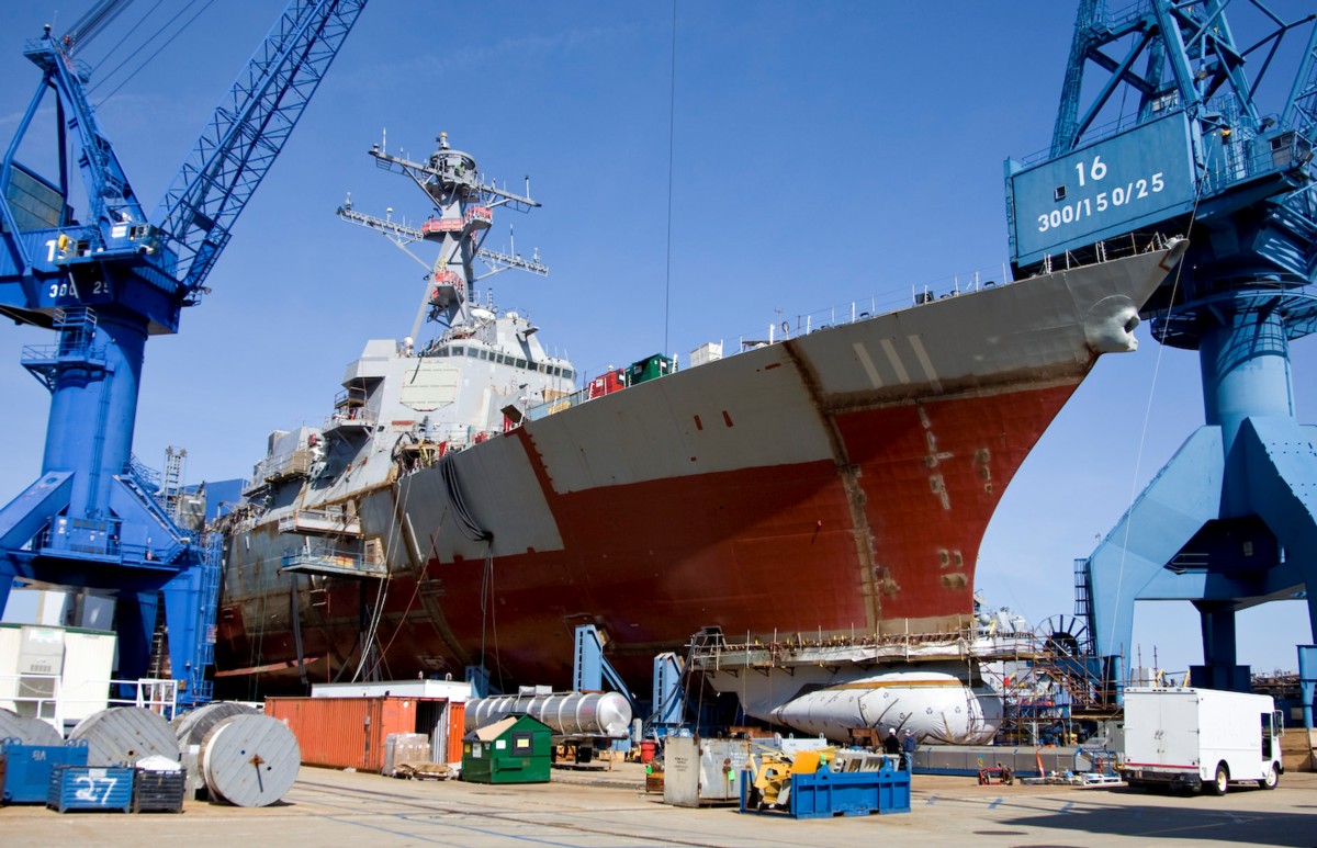 ddg-111 uss spruance arleigh burke class guided missile destroyer aegis us navy gdbiw construction bath maine 40p