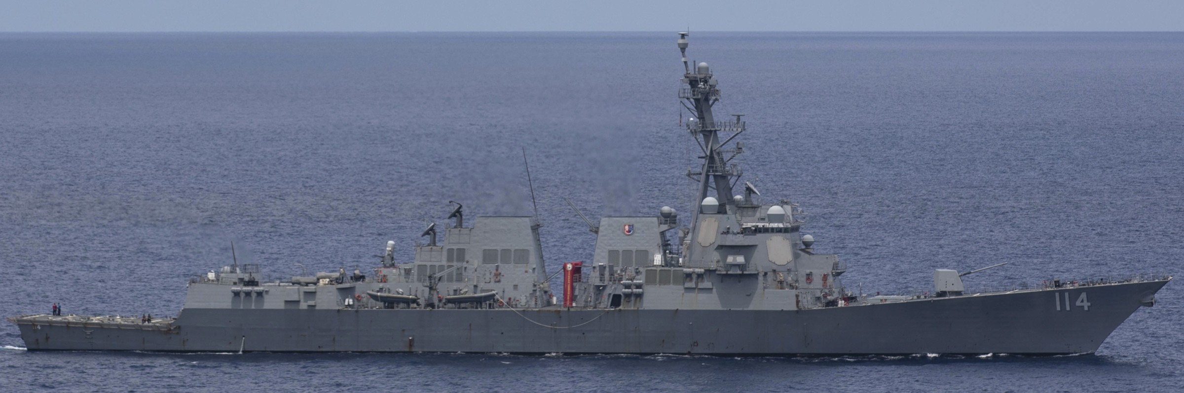 ddg-114 uss ralph johnson arleigh burke class guided missile destroyer south china sea 2024 76