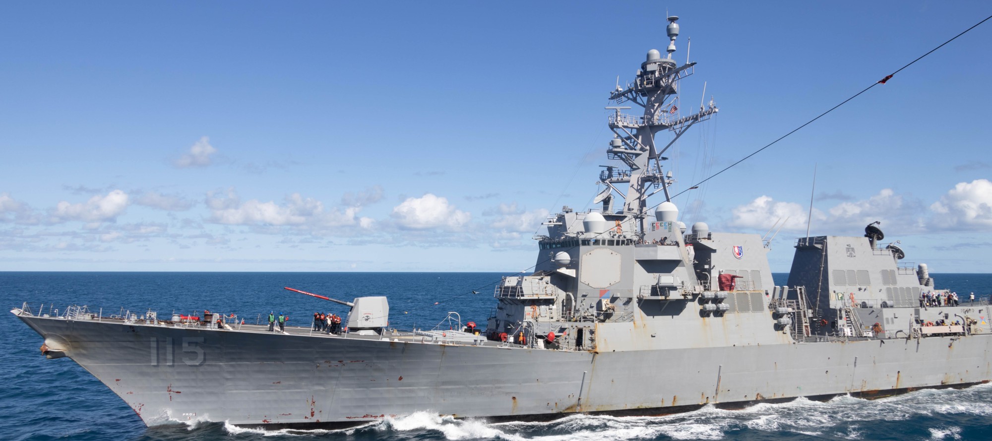 ddg-115 uss rafael peralta arleigh burke class guided missile destroyer talisman sabre coral sea 75