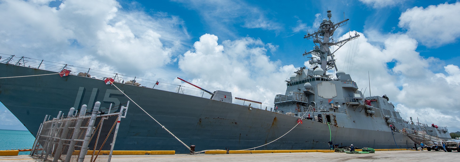 ddg-115 uss rafael peralta arleigh burke class guided missile destroyer saipan mariana islands 2024