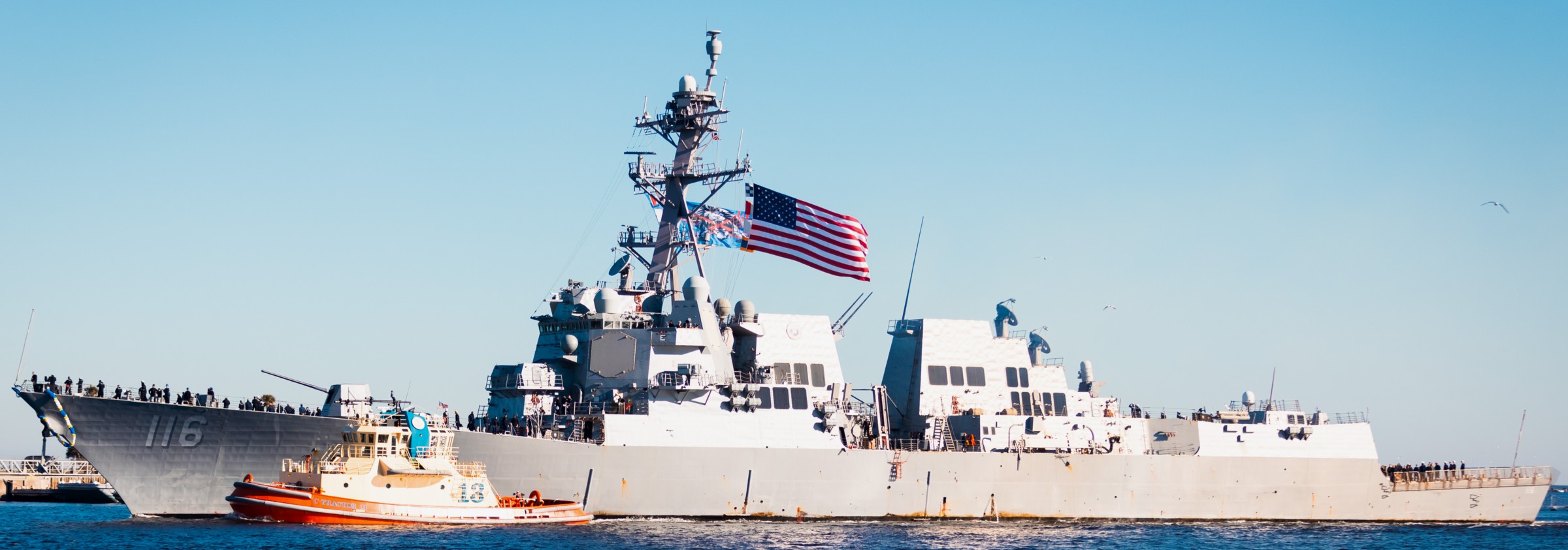 ddg-116 uss thomas hudner arleigh burke class guided missile destroyer returning mayport florida 2024 52