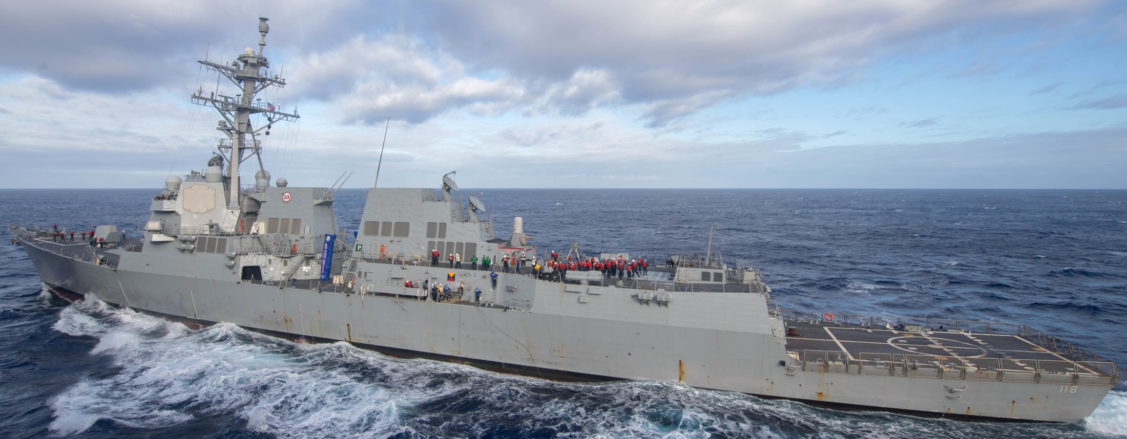 ddg-118 uss daniel inouye arleigh burke class guided missile destroyer 46