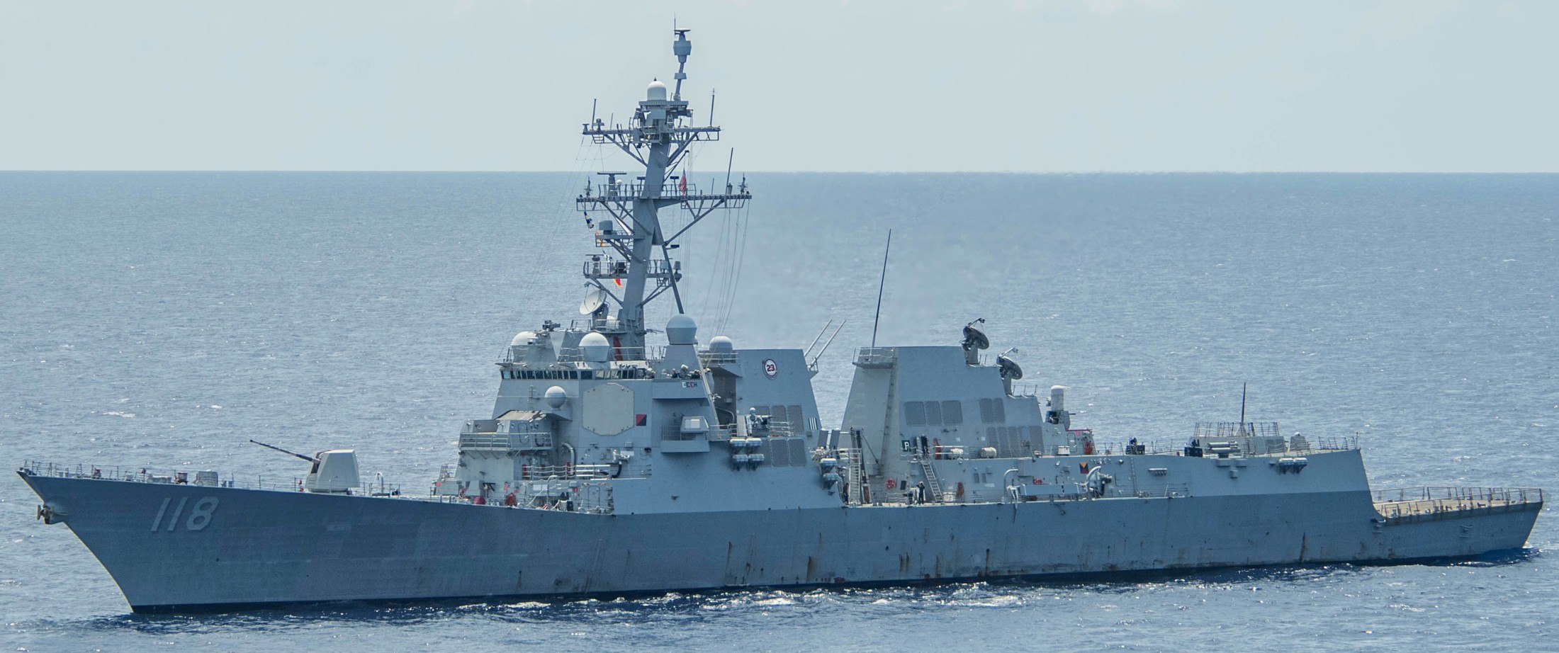 ddg-118 uss daniel inouye arleigh burke class guided missile destroyer exercise valiant shield 2024