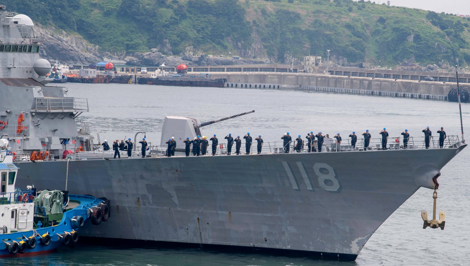 ddg-118 uss daniel inouye arleigh burke class guided missile destroyer busan korea 52