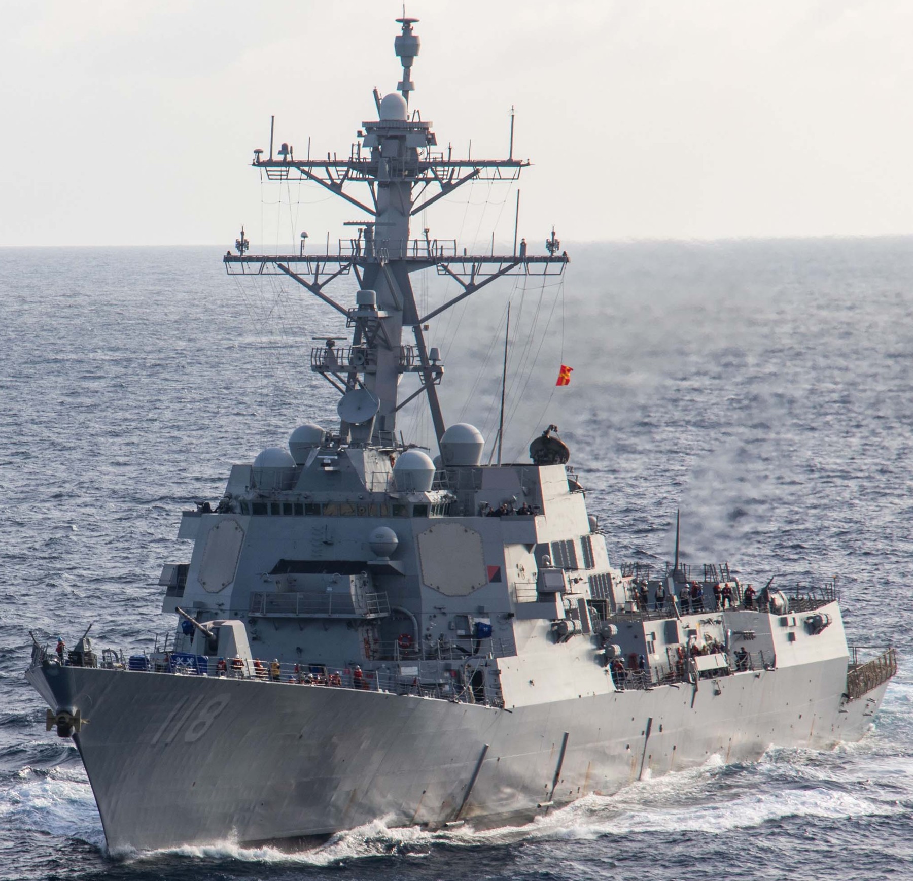 ddg-118 uss daniel inouye arleigh burke class guided missile destroyer indian ocean 2024 54