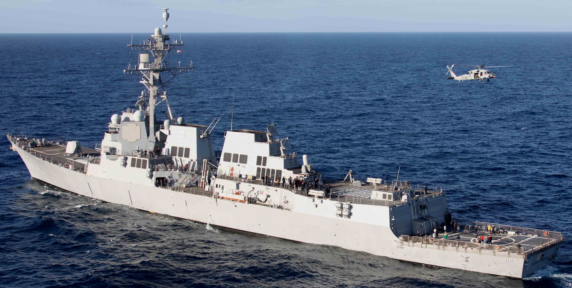 ddg-119 uss delbert d. black arleigh burke class guided missile destroyer 37