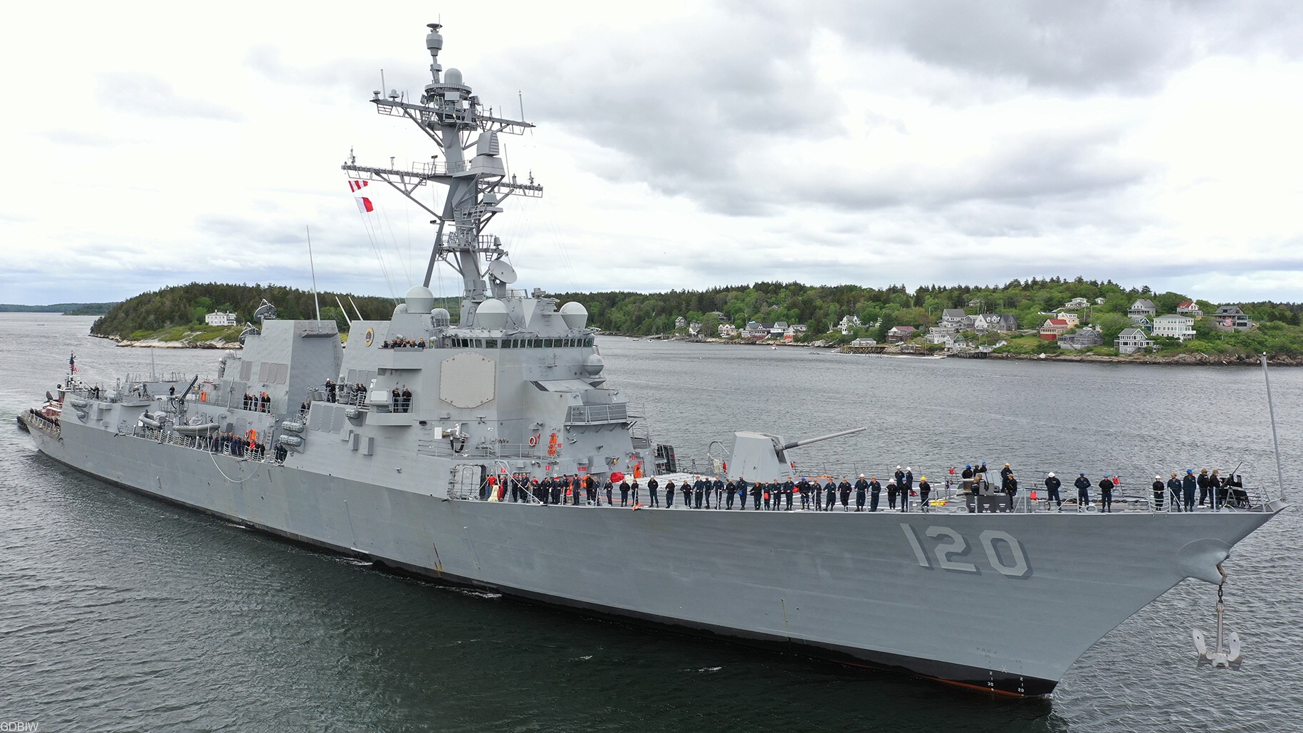 ddg-120 uss carl m. levin arleigh burke class guided missile destroyer 44