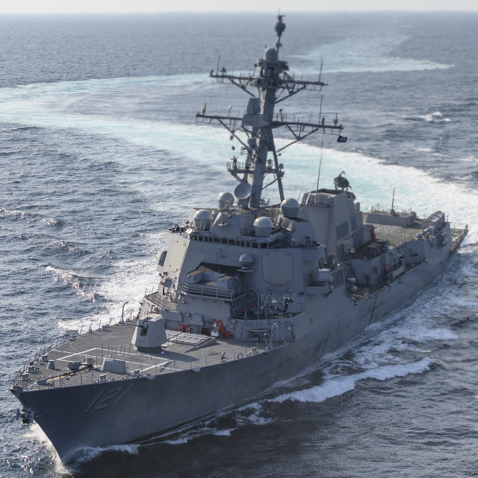 ddg-121 uss frank e. petersen jr. arleigh burke class guided missile destroyer us navy aegis 12 sea trials